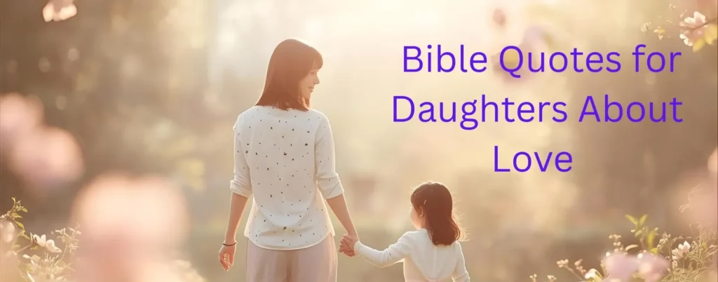 Bible Quotes for Daughters About Love