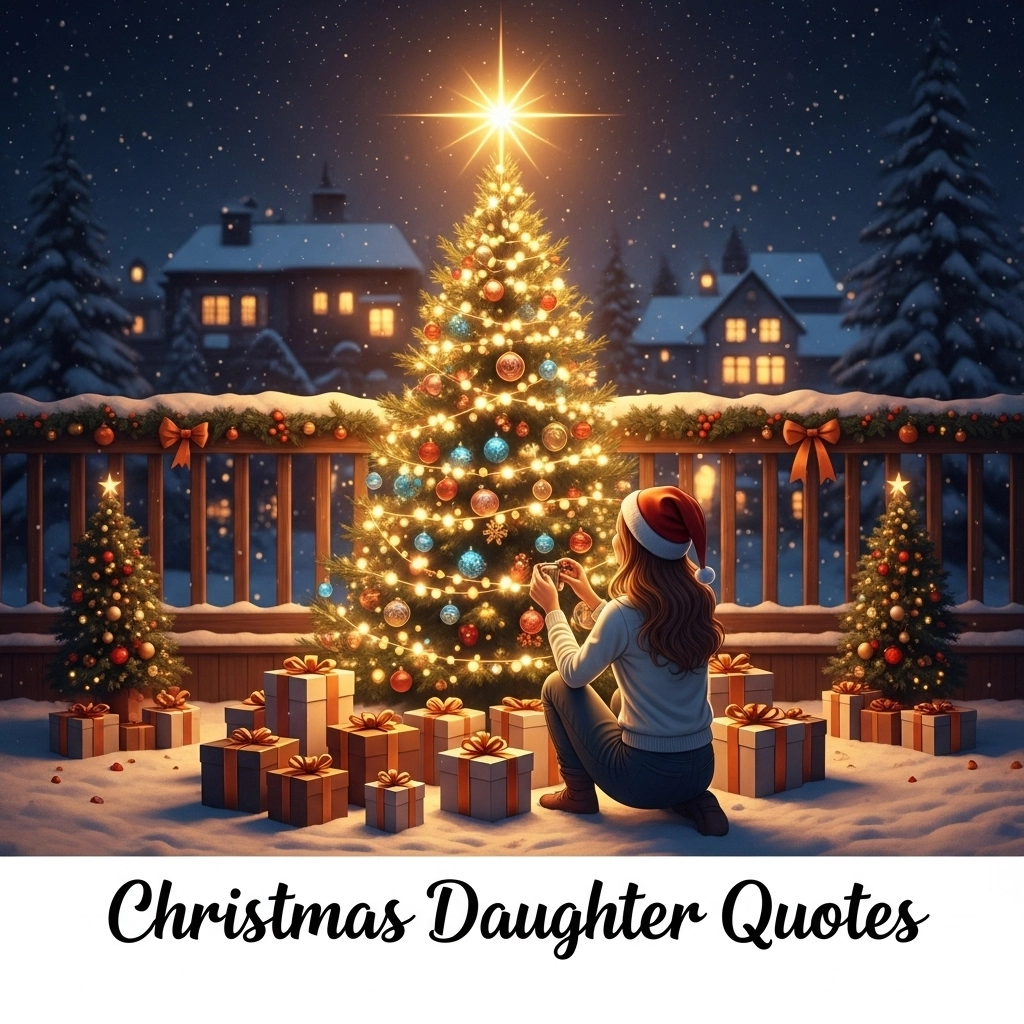 Christmas Daughter Quotes