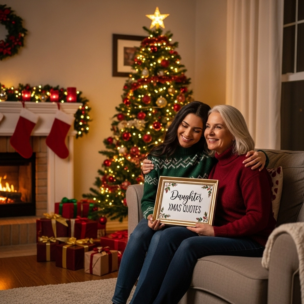 Daughter Xmas Quotes