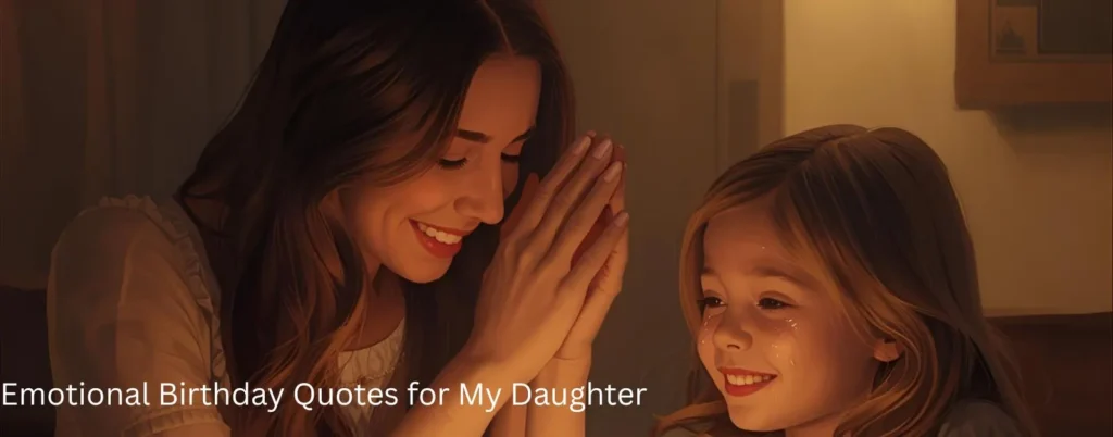 Emotional Birthday Quotes for My Daughter