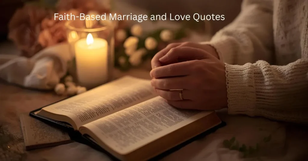 Faith-Based Marriage and Love Quotes