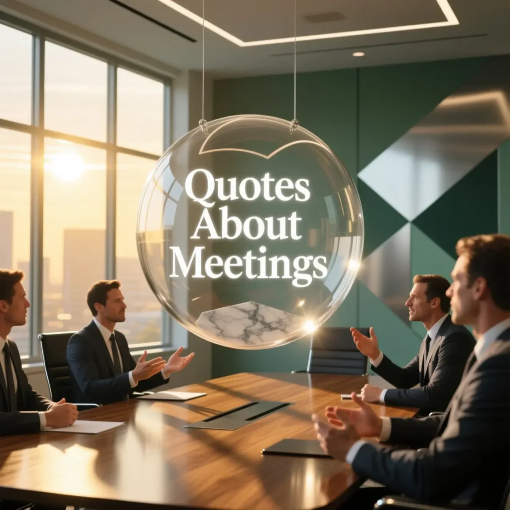 Quotes About Meetings