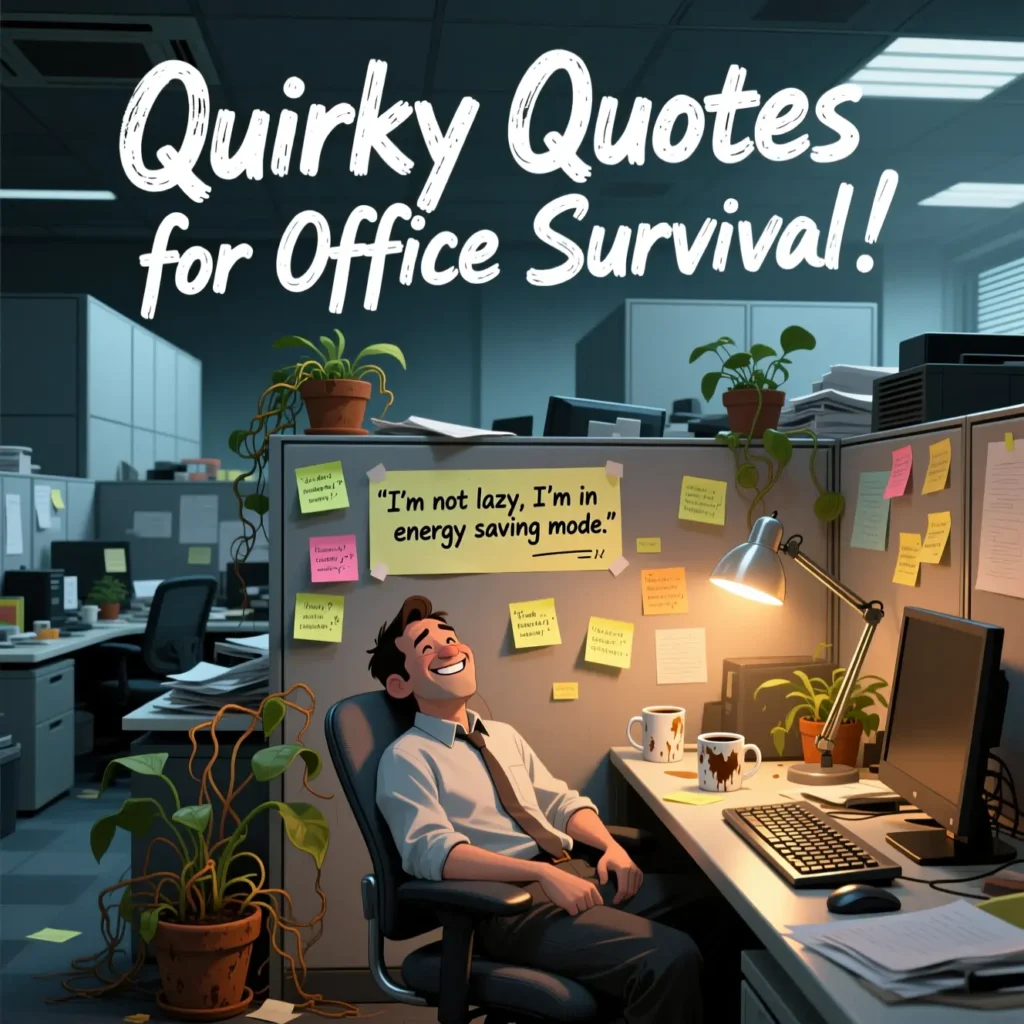 Quirky Quotes for Office Survival 