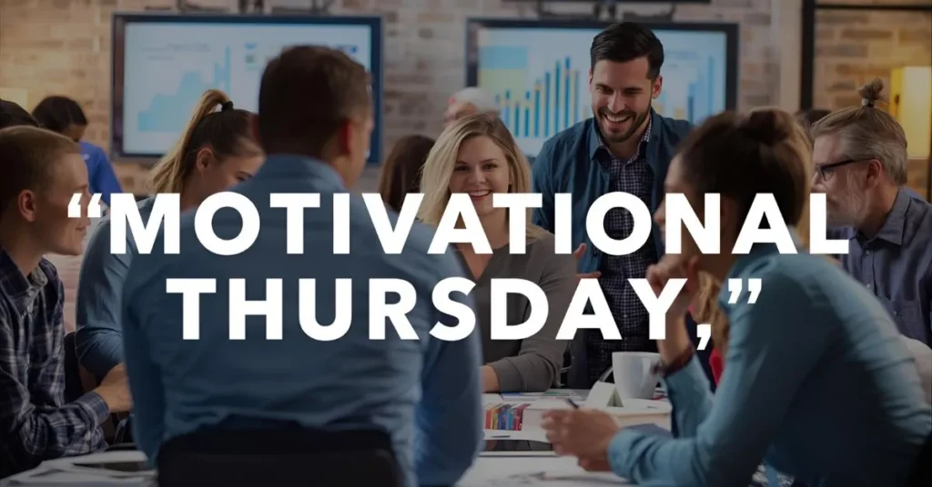  Motivational Quotes for Thursday Work Day