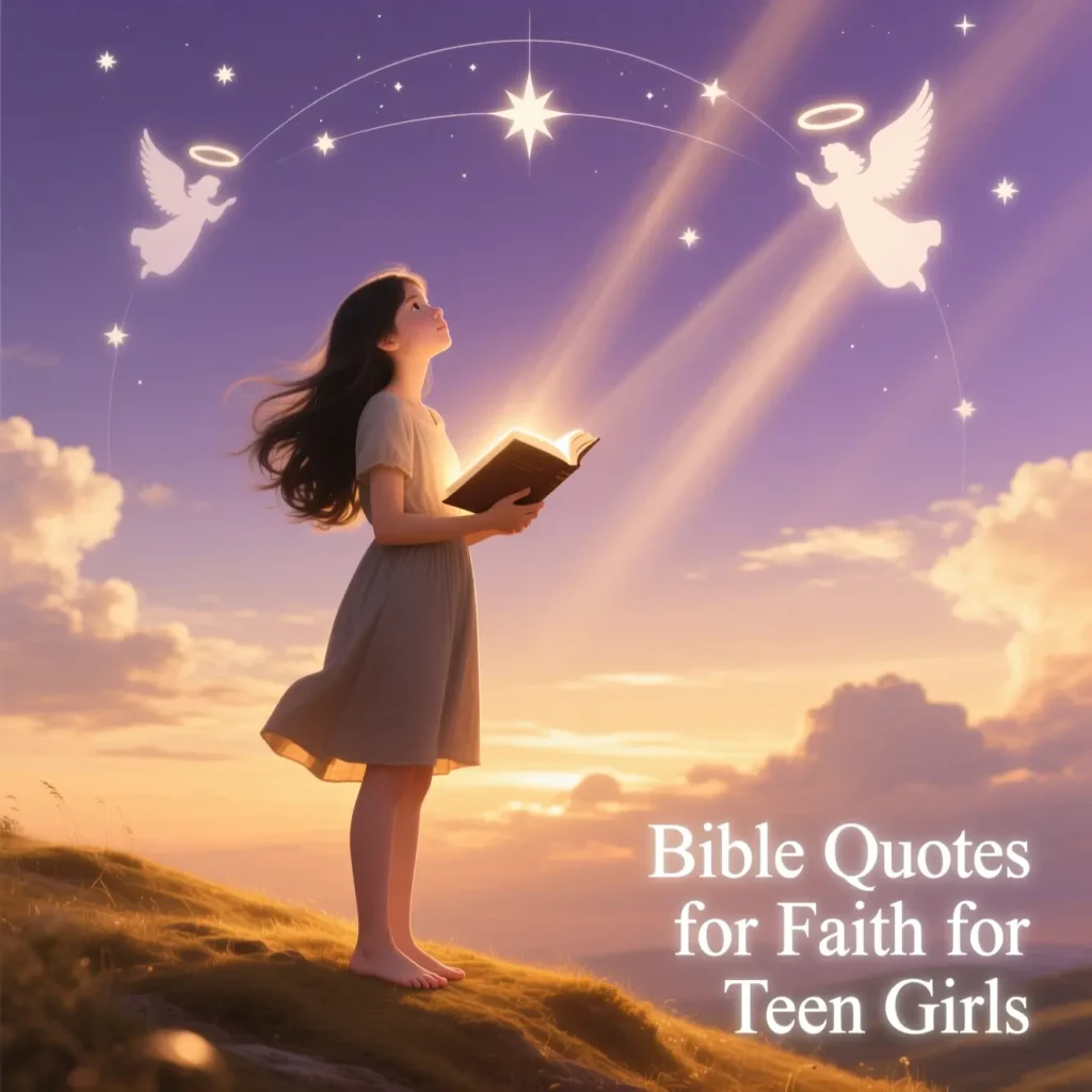 Bible Quotes for Faith for Teen Girls