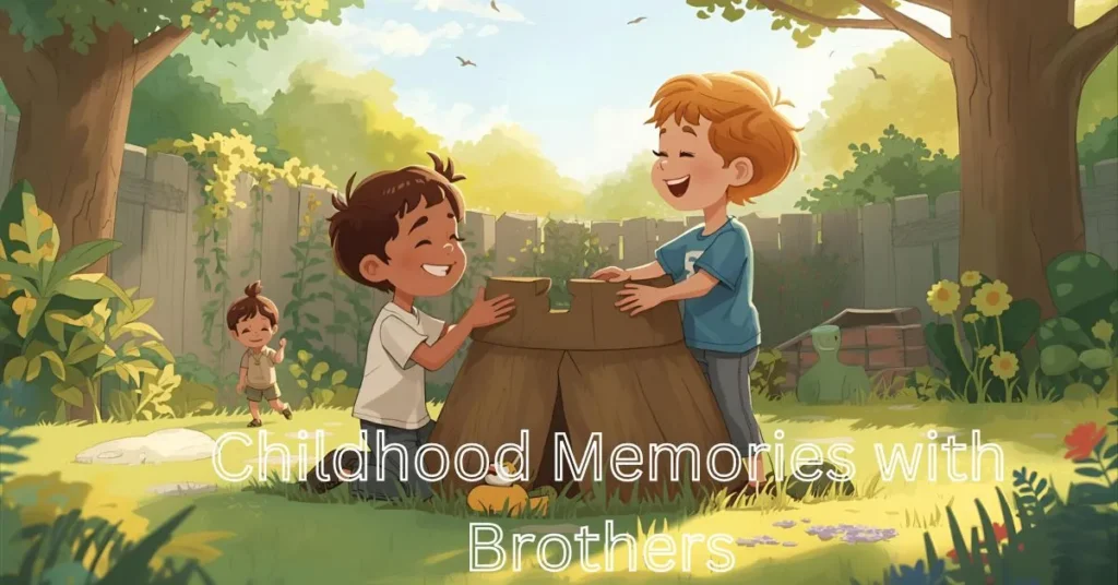 Childhood Memories with Brothers