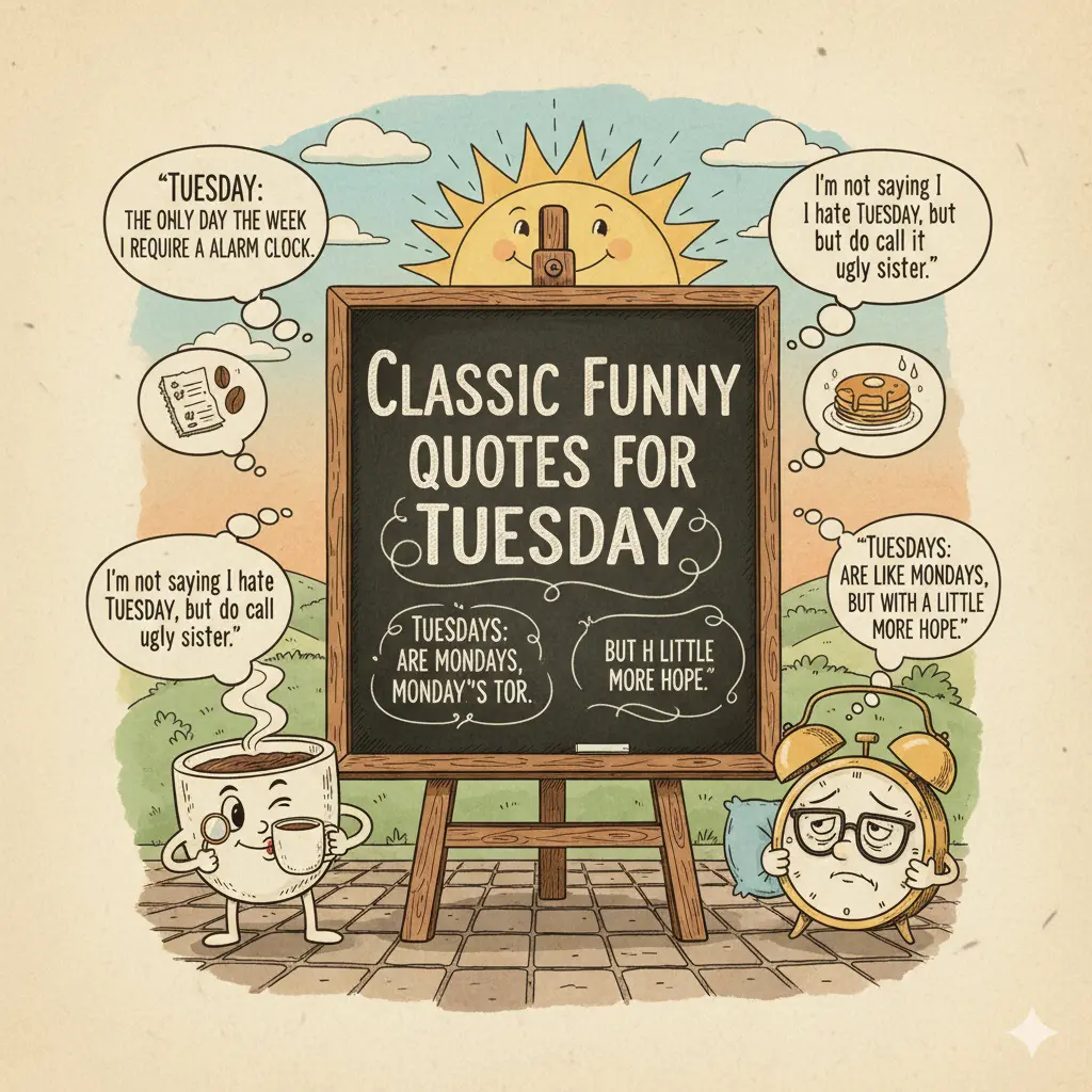 Classic Funny Quotes for Tuesday
