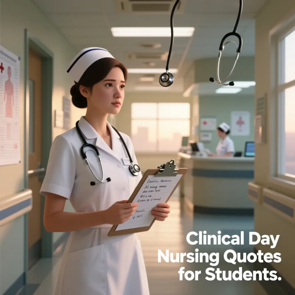 Clinical Day Nursing Quotes for Students