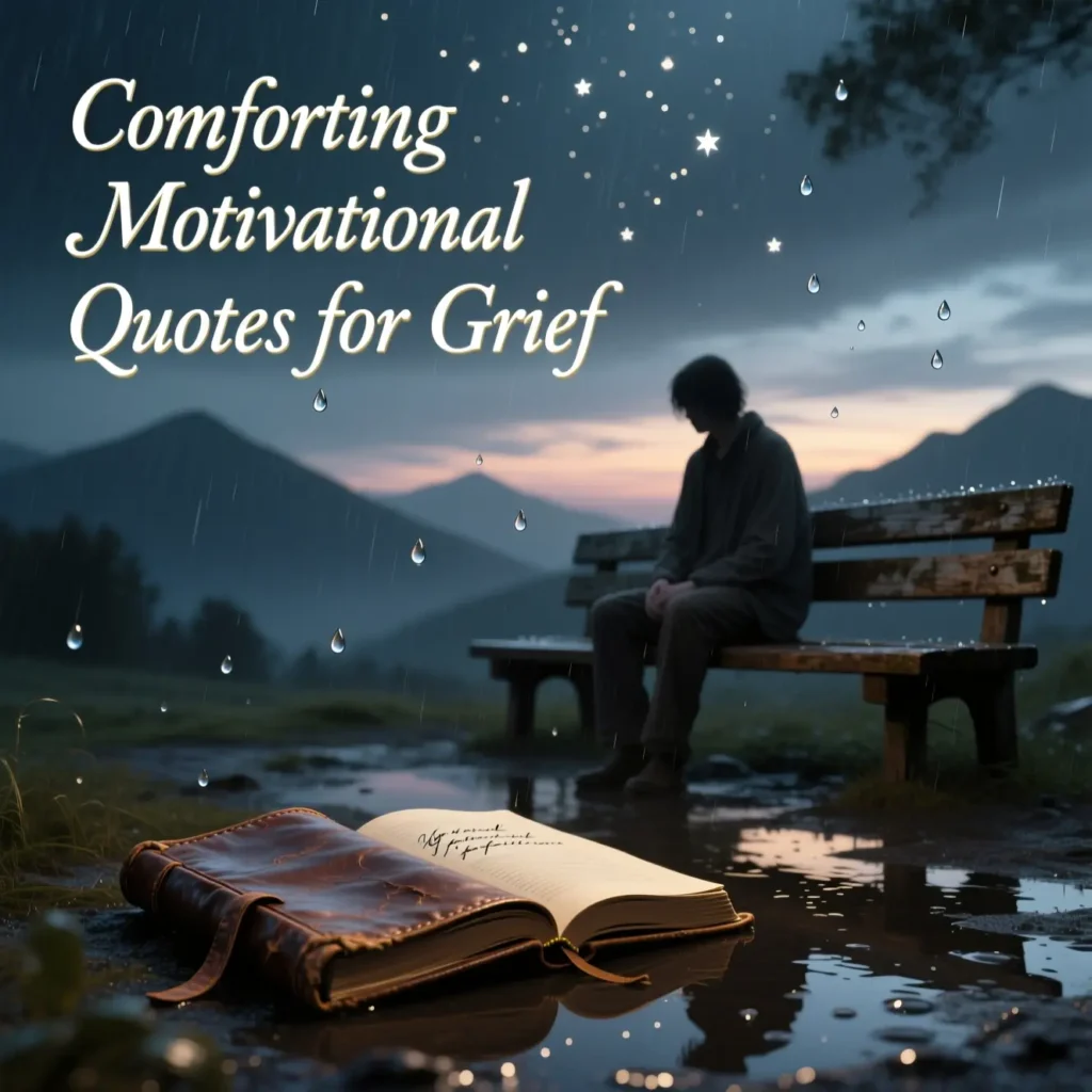  Comforting Motivational Quotes for Grief