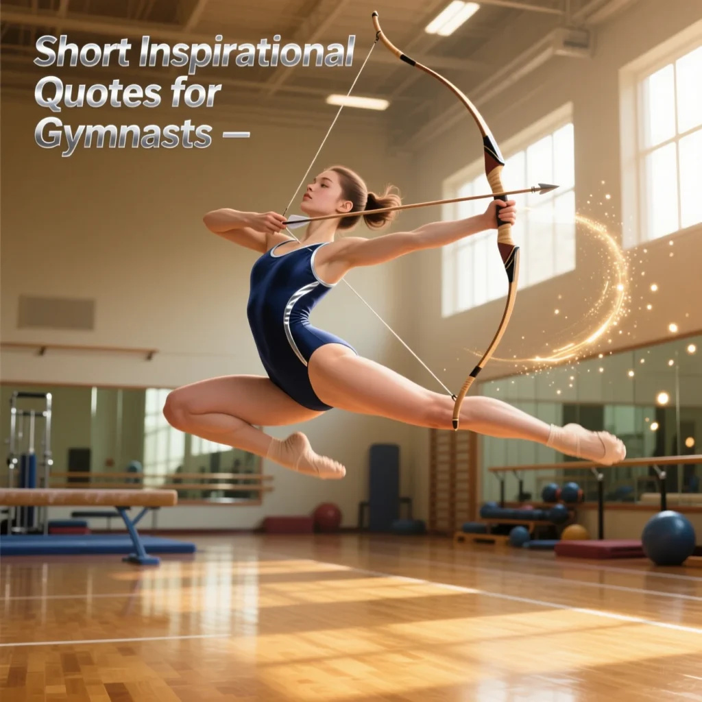 Short Inspirational Quotes for Gymnasts