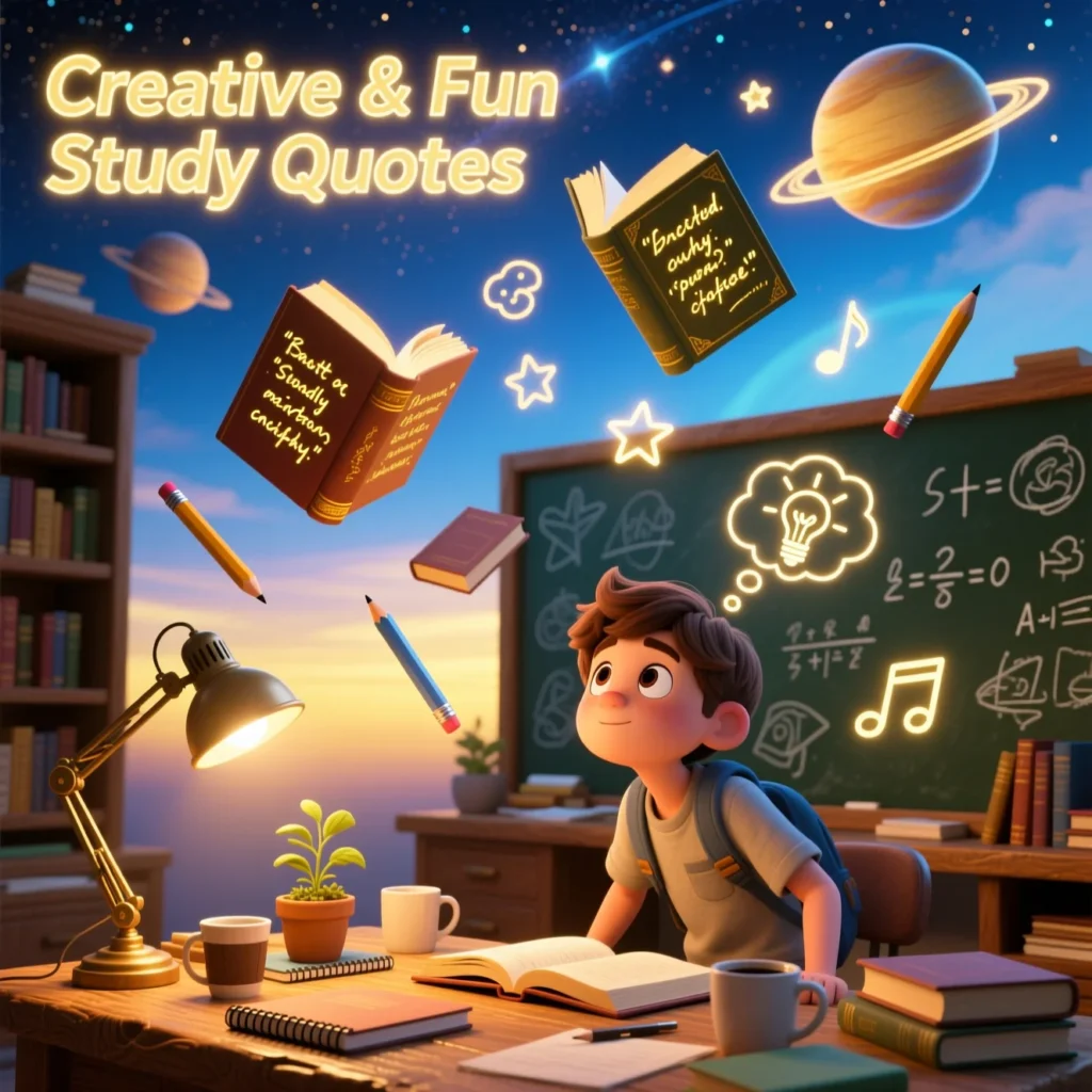Creative & Fun Study Quotes