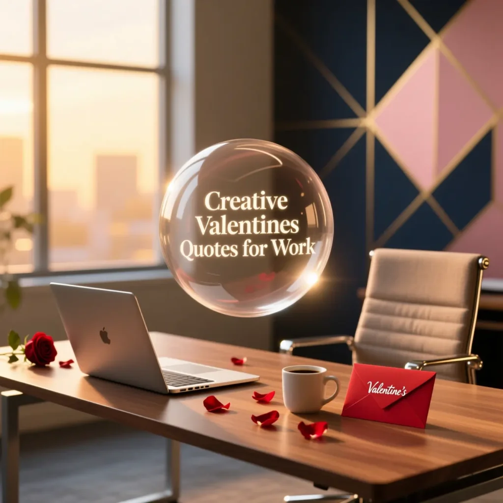 Creative Valentines Quotes for Work