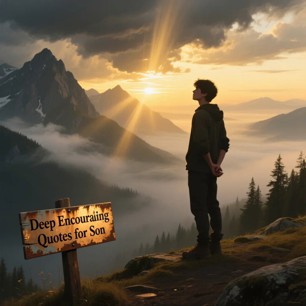  Deep Encouraging Quotes for Son