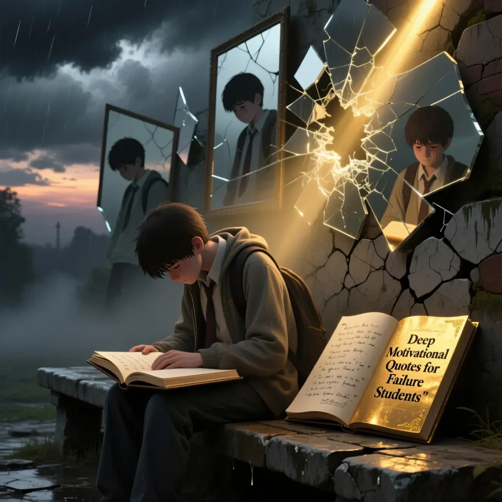 Deep Motivational Quotes for Failure Students 