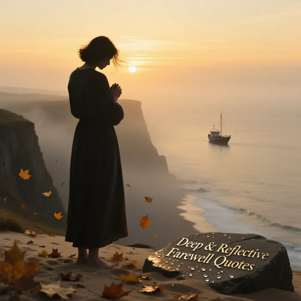  Deep & Reflective Farewell Quotes 