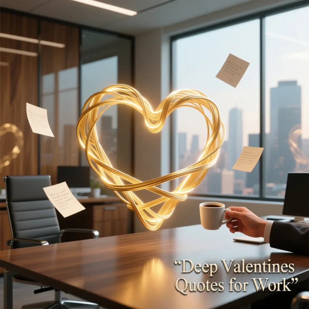 Deep Valentines Quotes for Work
