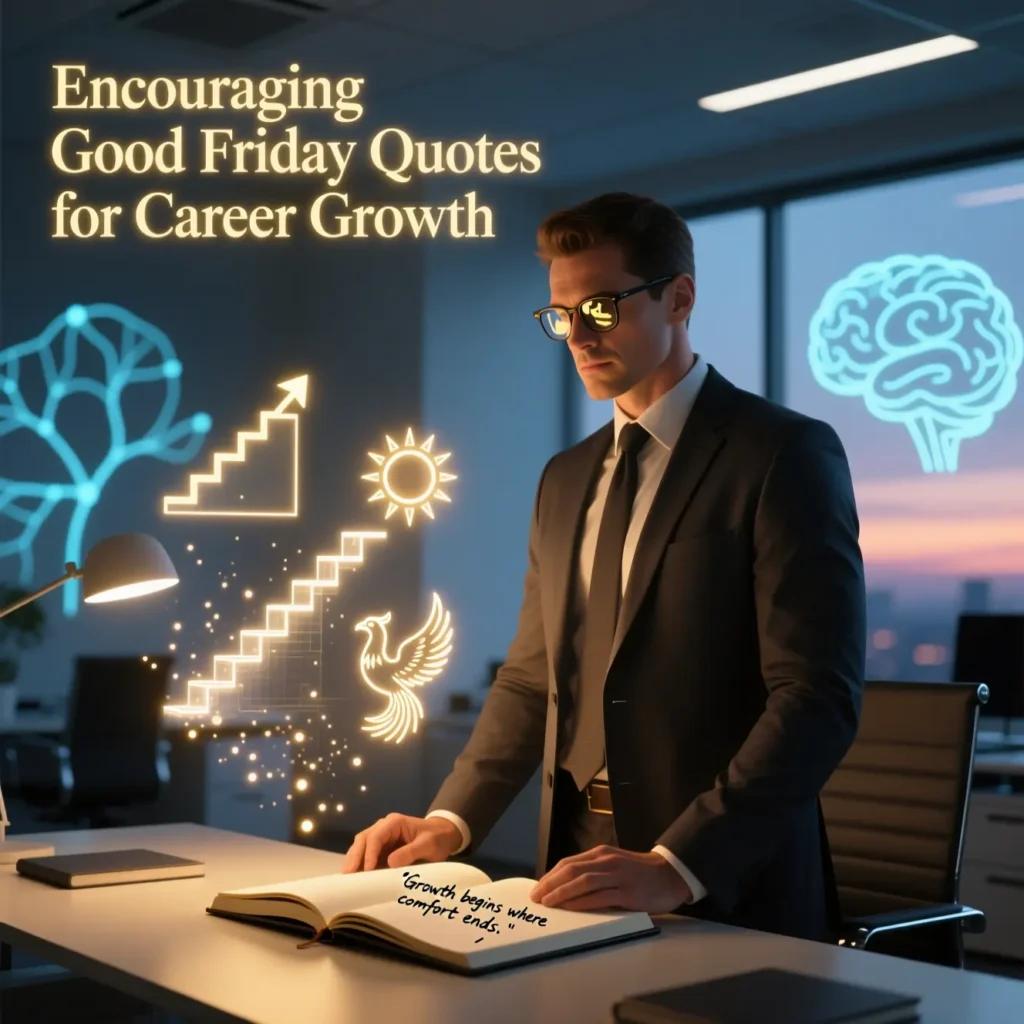 Encouraging Good Friday Quotes for Career Growth