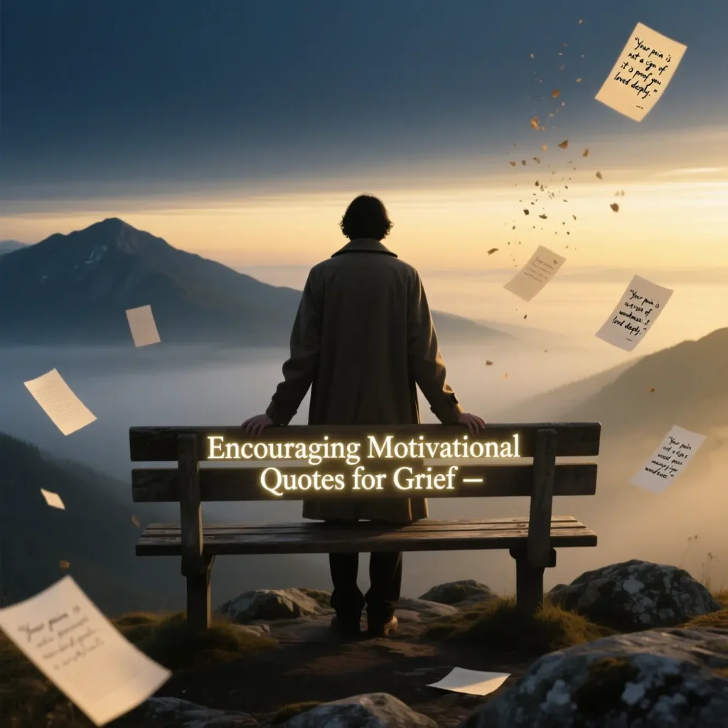 Encouraging Motivational Quotes for Grief 