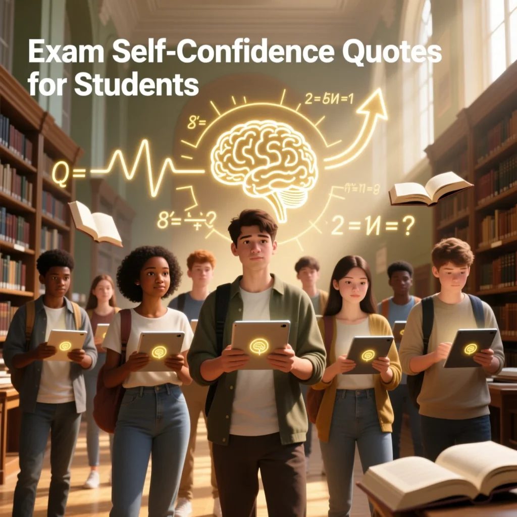 Exam Self-Confidence Quotes for Students