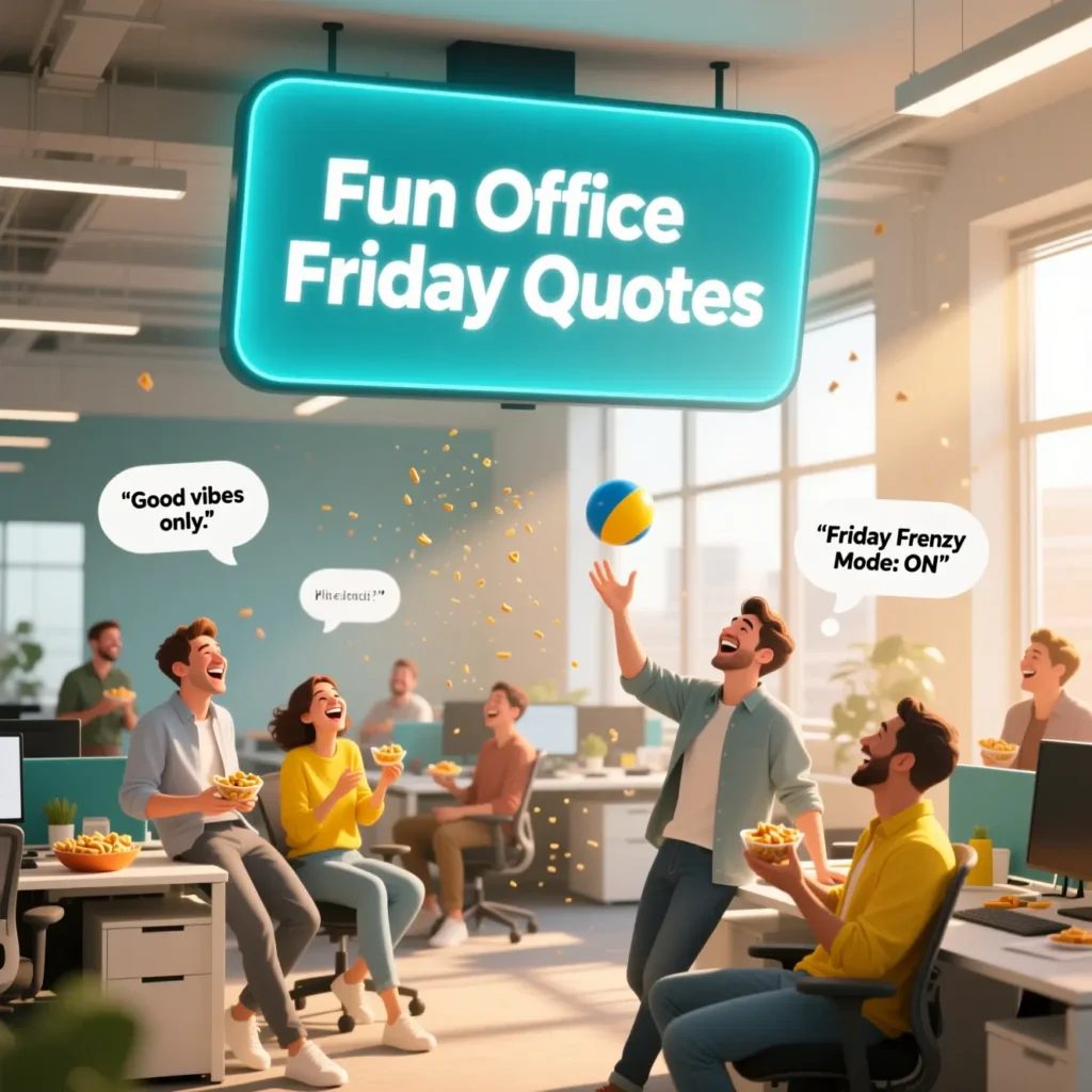 Fun Office Friday Quotes