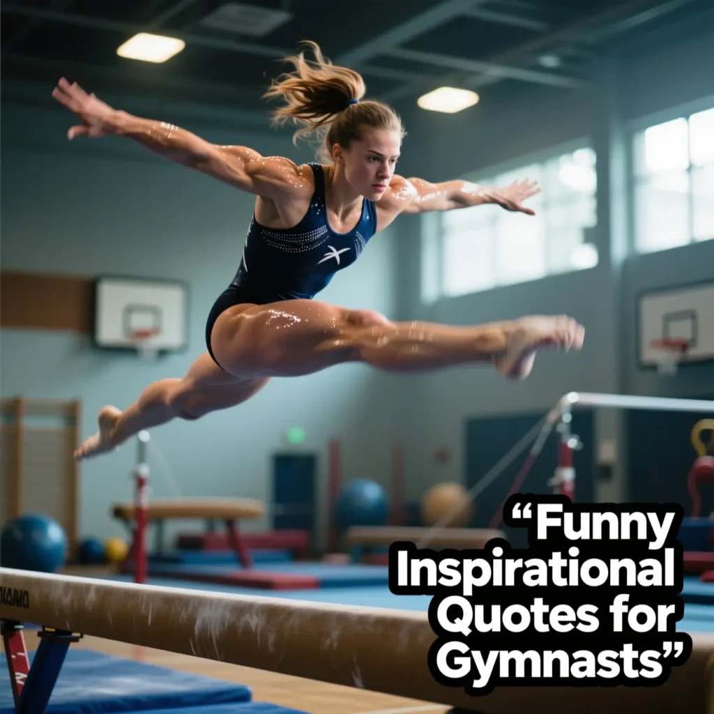 Funny Inspirational Quotes for Gymnasts 