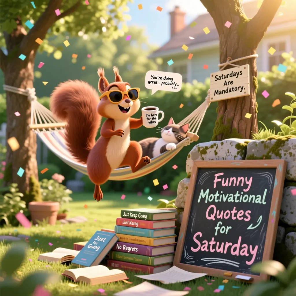 Funny Motivational Quotes for Saturday