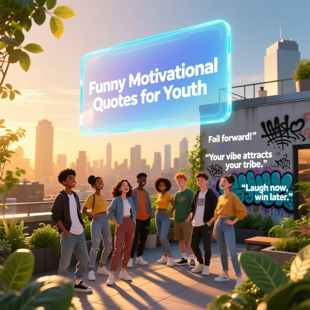 Funny Motivational Quotes for Youth