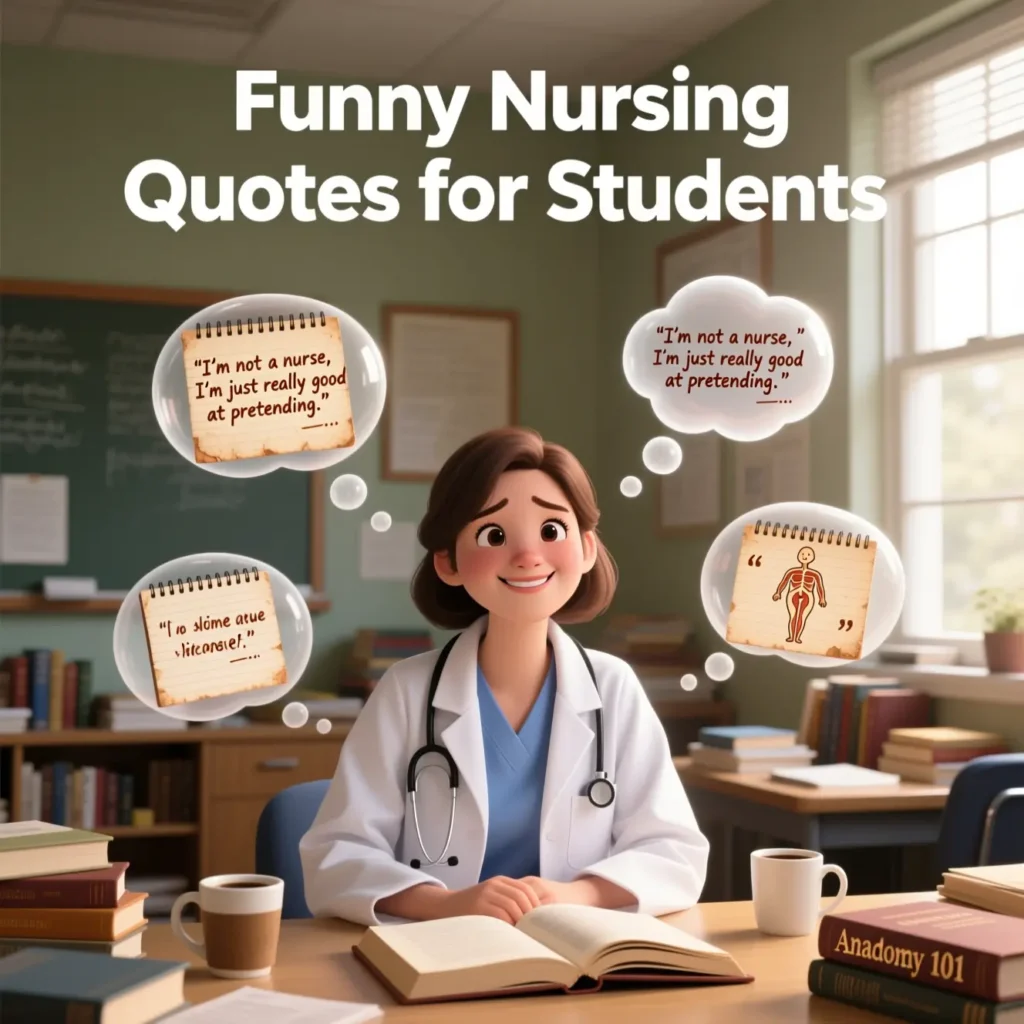 Funny Nursing Quotes for Students