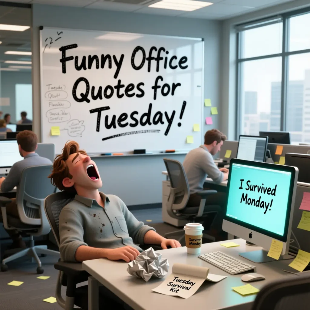 Funny Office Quotes for Tuesday