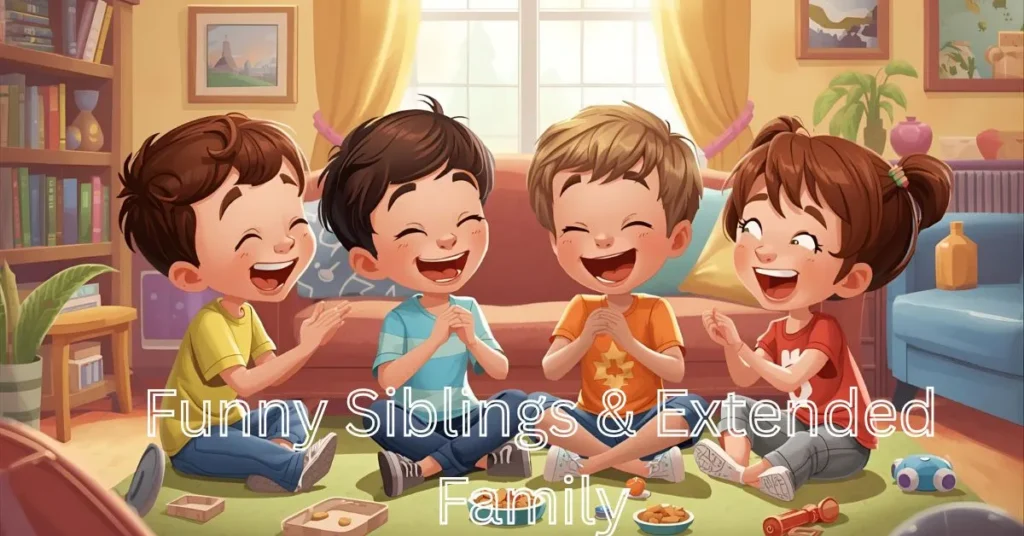 Funny Siblings & Extended Family