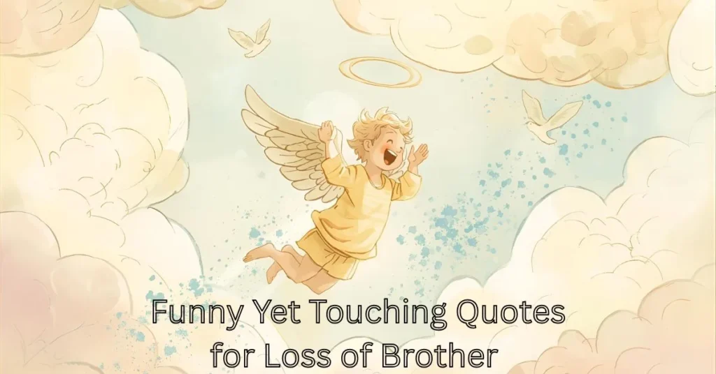 Funny Yet Touching Quotes for Loss of Brother
