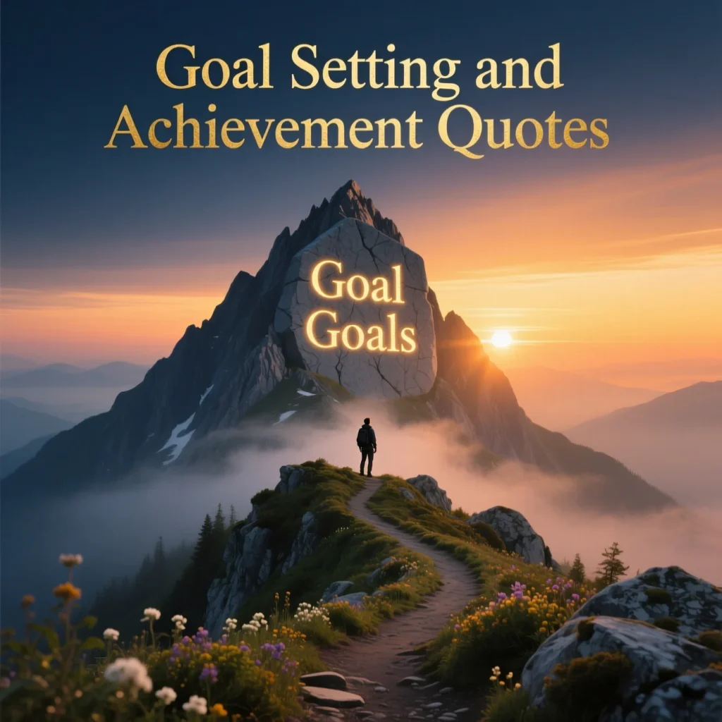 Goal Setting and Achievement Quotes