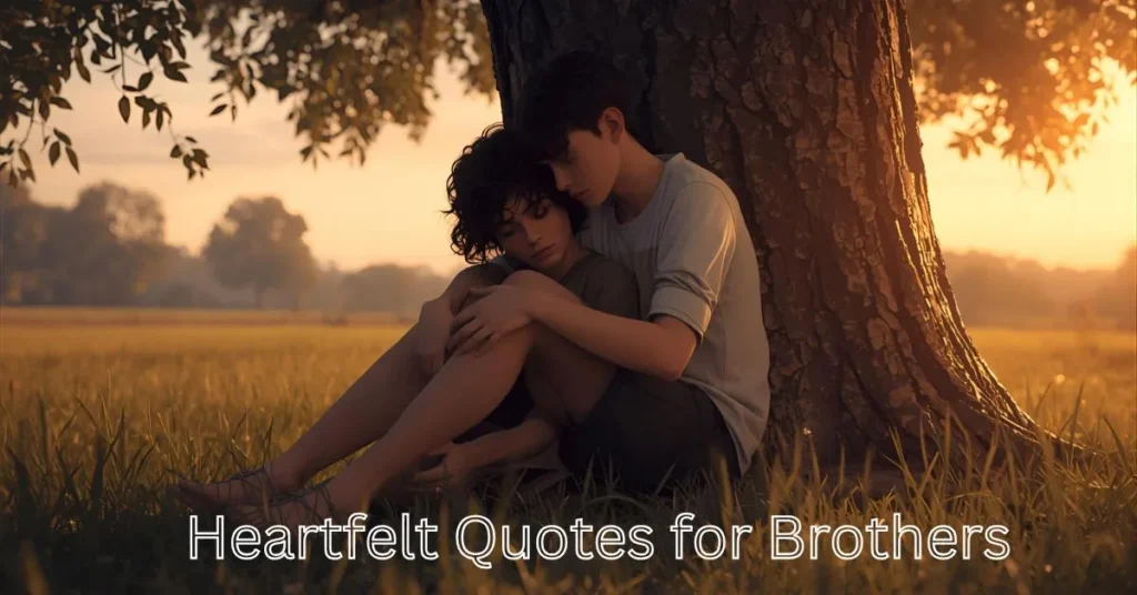 Heartfelt Quotes for Brothers