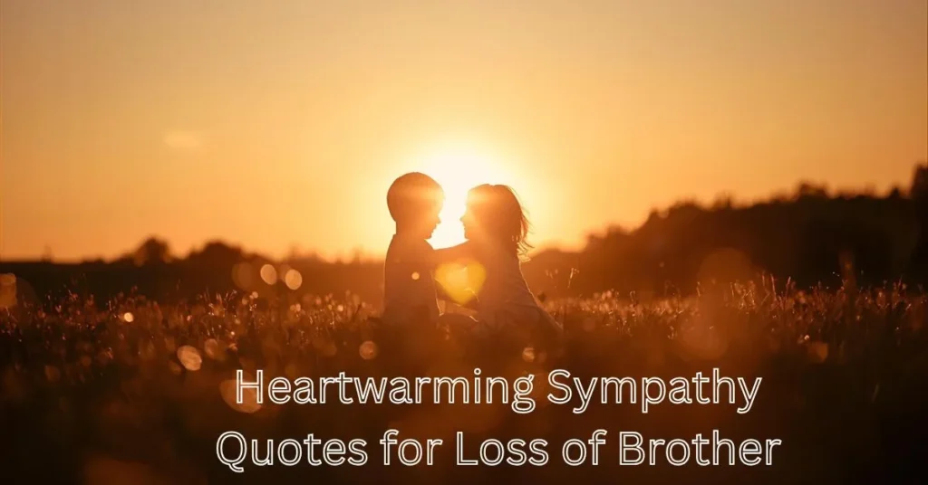 Heartwarming Sympathy Quotes for Loss of Brother