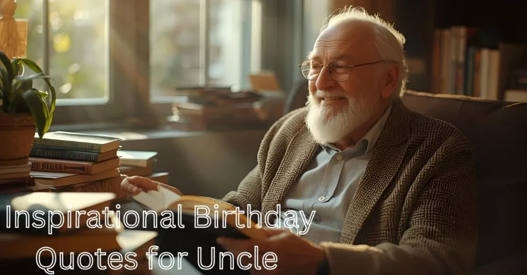Inspirational Birthday Quotes for Uncle
