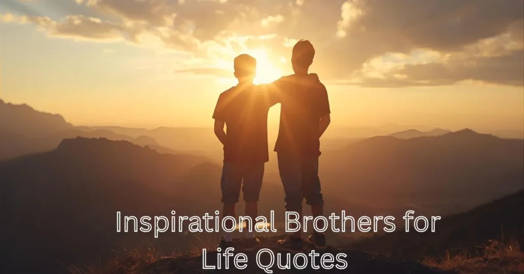 Inspirational Brothers for Life Quotes