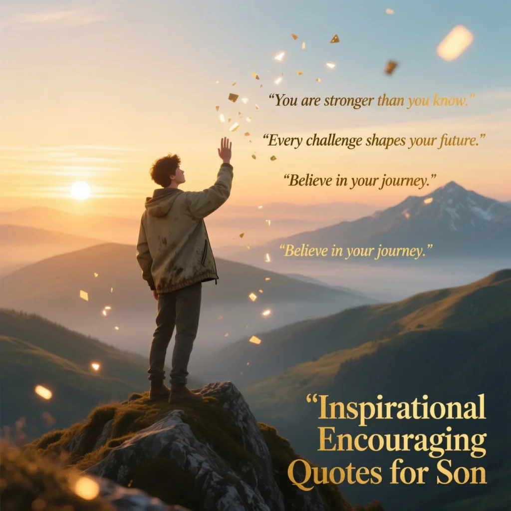 Inspirational Encouraging Quotes for Son