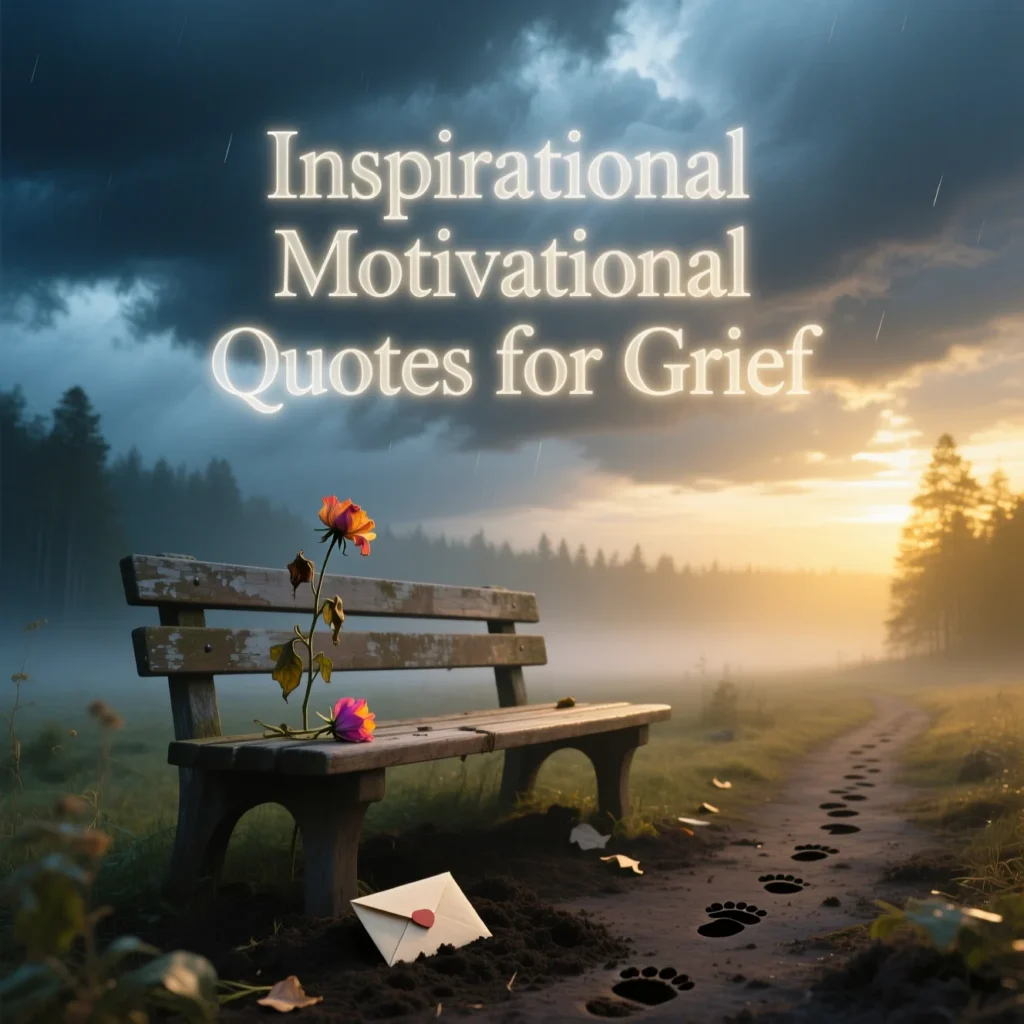  Inspirational Motivational Quotes for Grief 