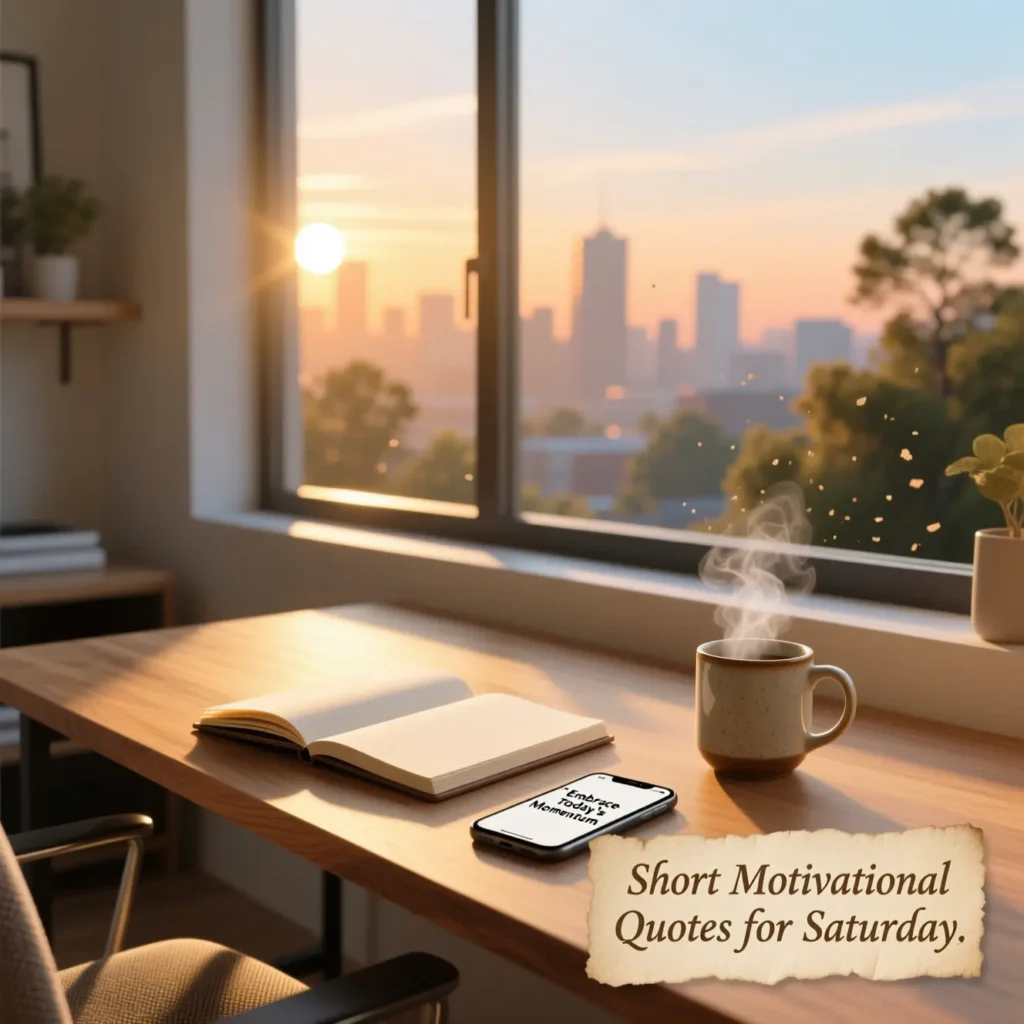 Short Motivational Quotes for Saturday