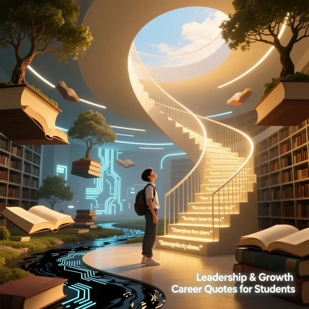 Leadership & Growth Career Quotes for Students