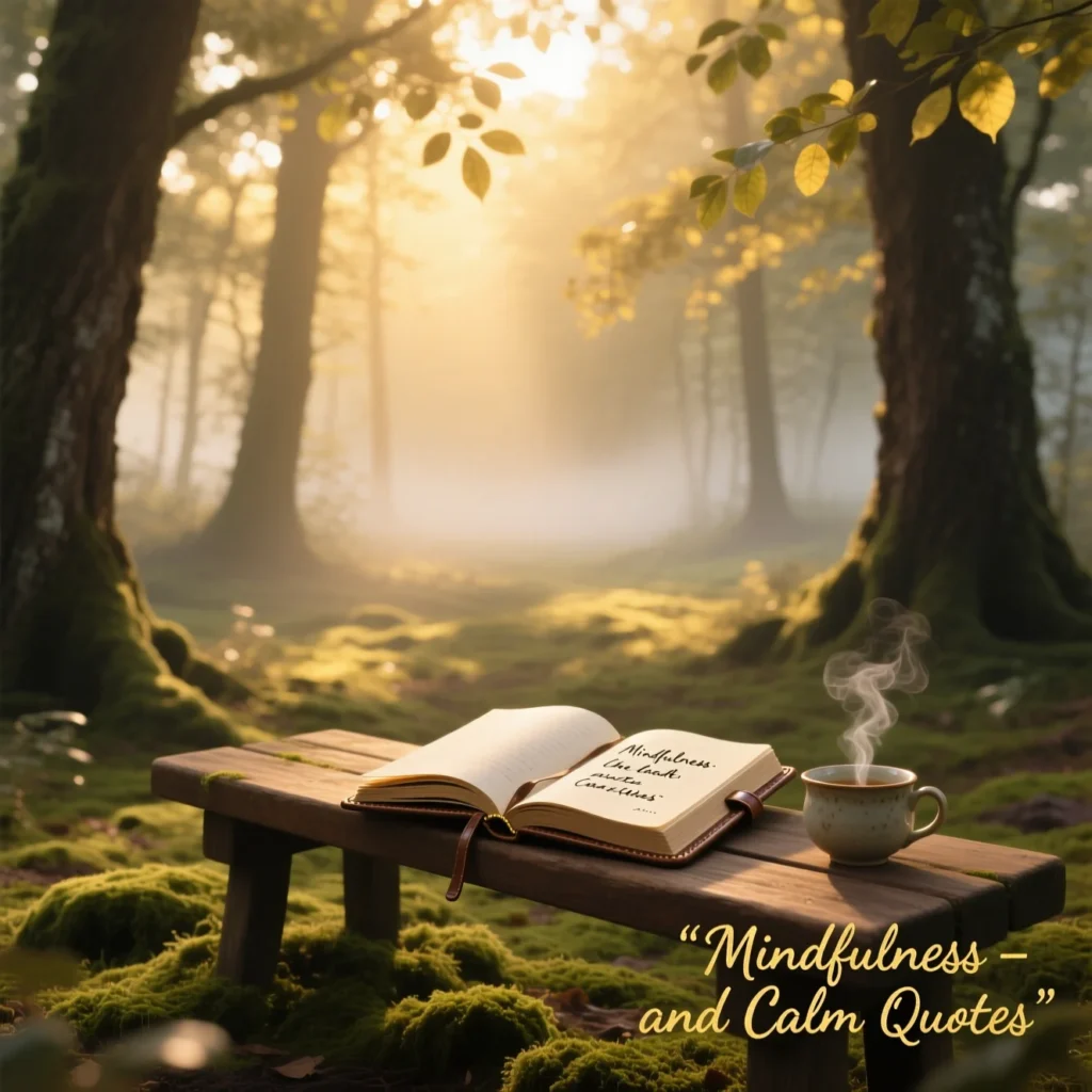 Mindfulness and Calm Quotes