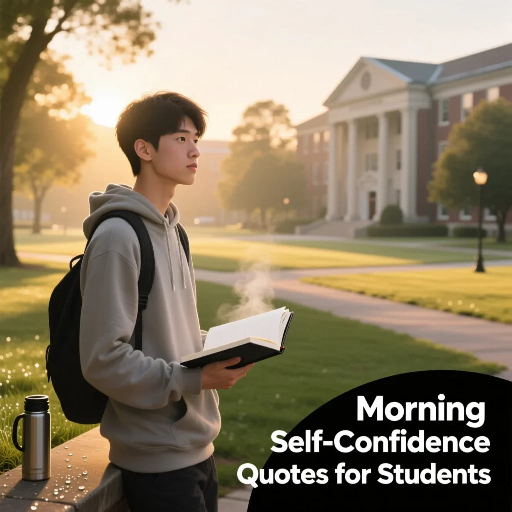 Morning Self-Confidence Quotes for Students