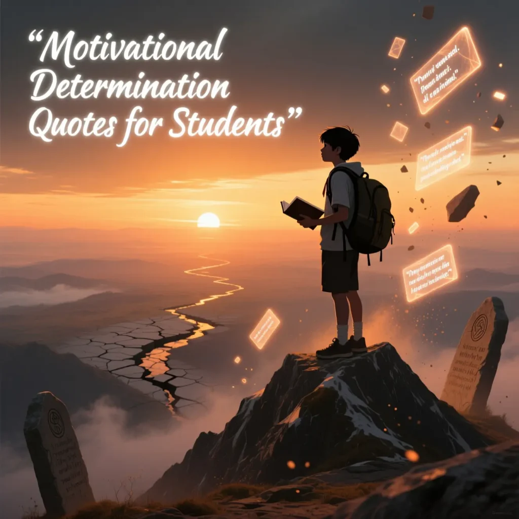 Motivational Determination Quotes for Students 