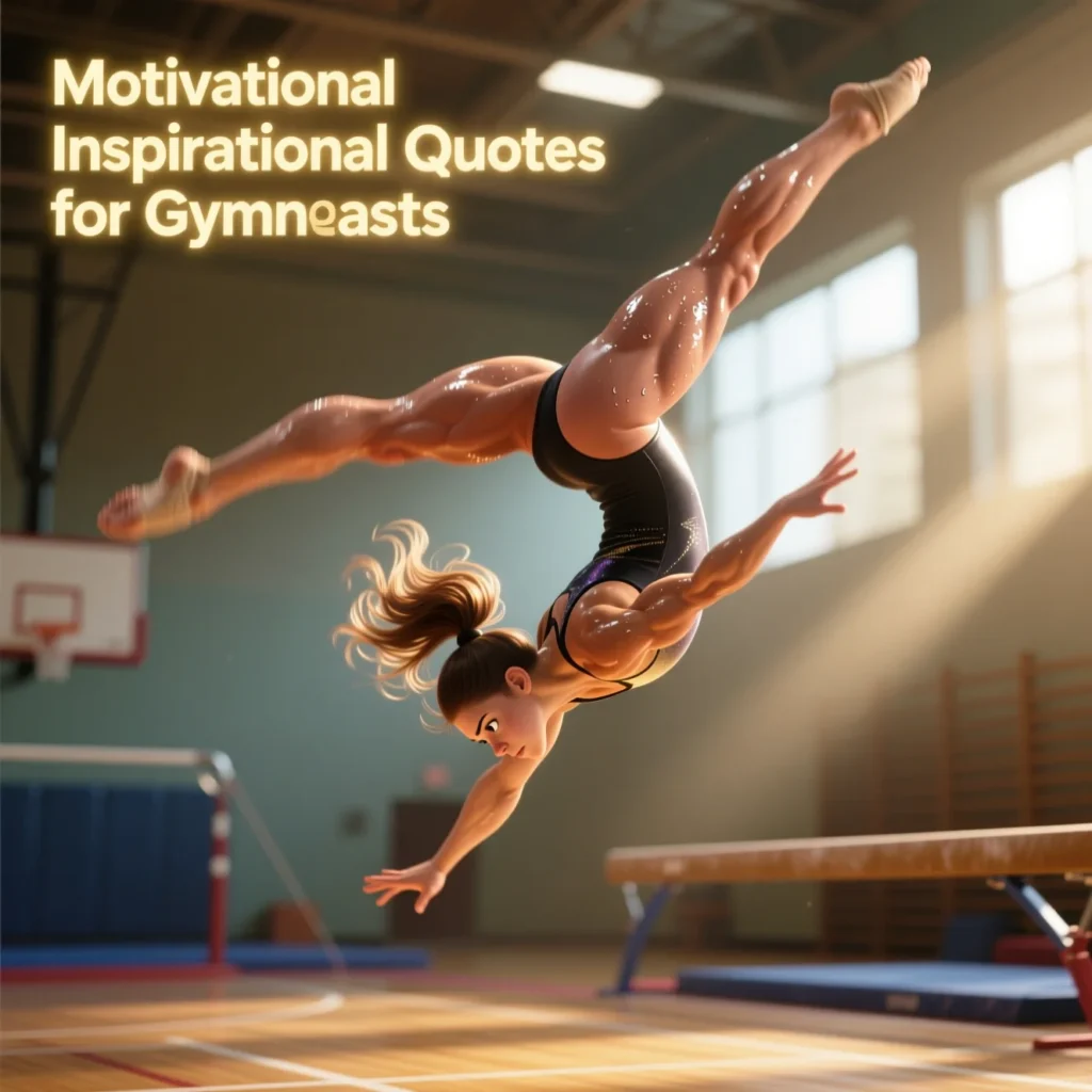 Motivational Inspirational Quotes for Gymnasts