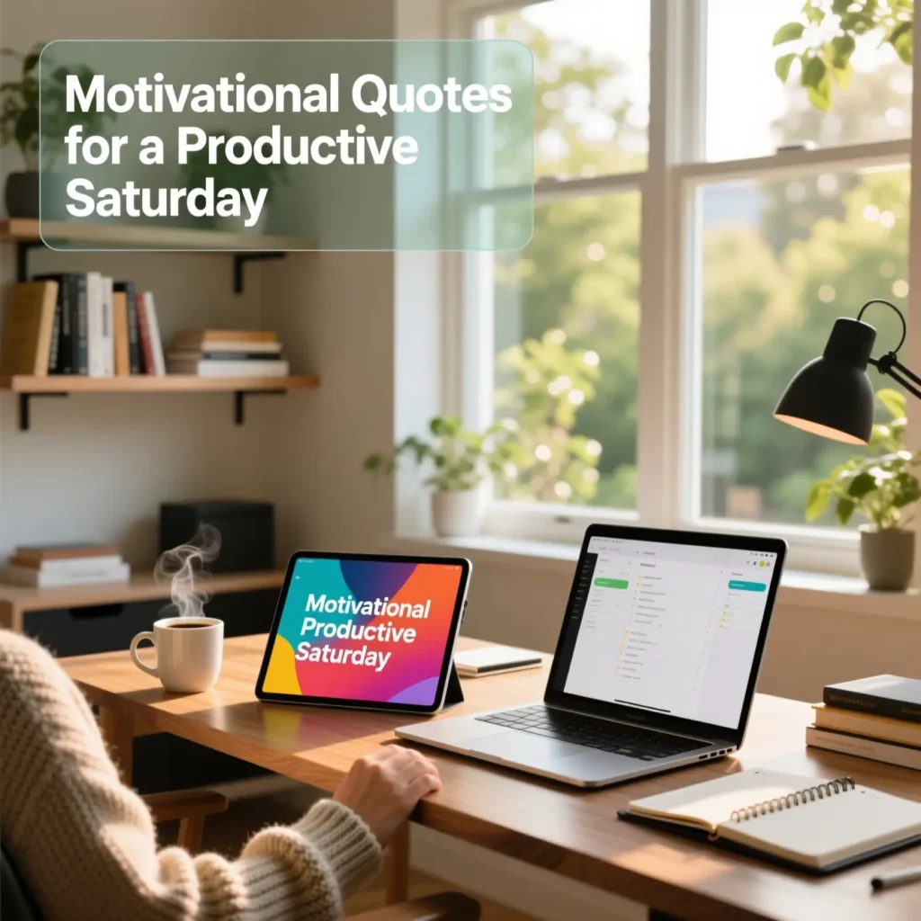 Motivational Quotes for a Productive Saturday