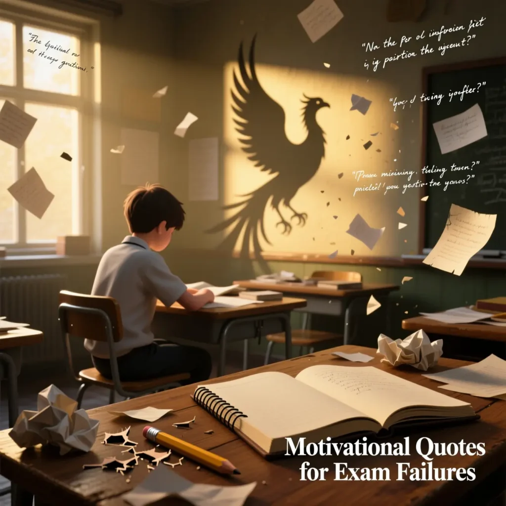 Motivational Quotes for Exam Failures