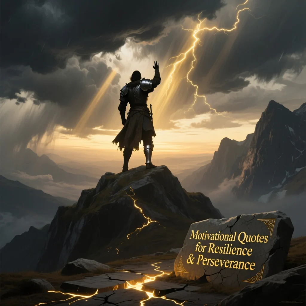 Motivational Quotes for Resilience & Perseverance