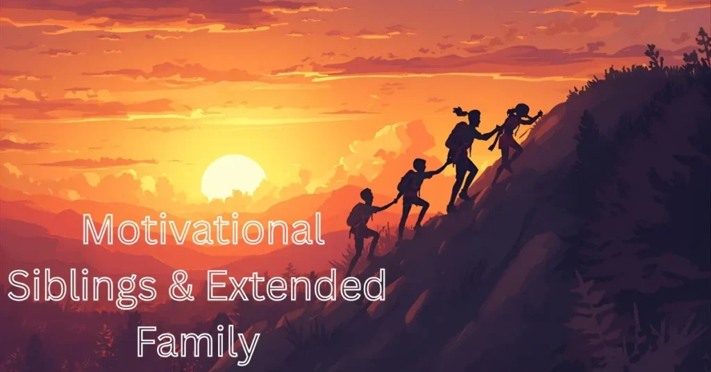 Motivational Siblings & Extended Family