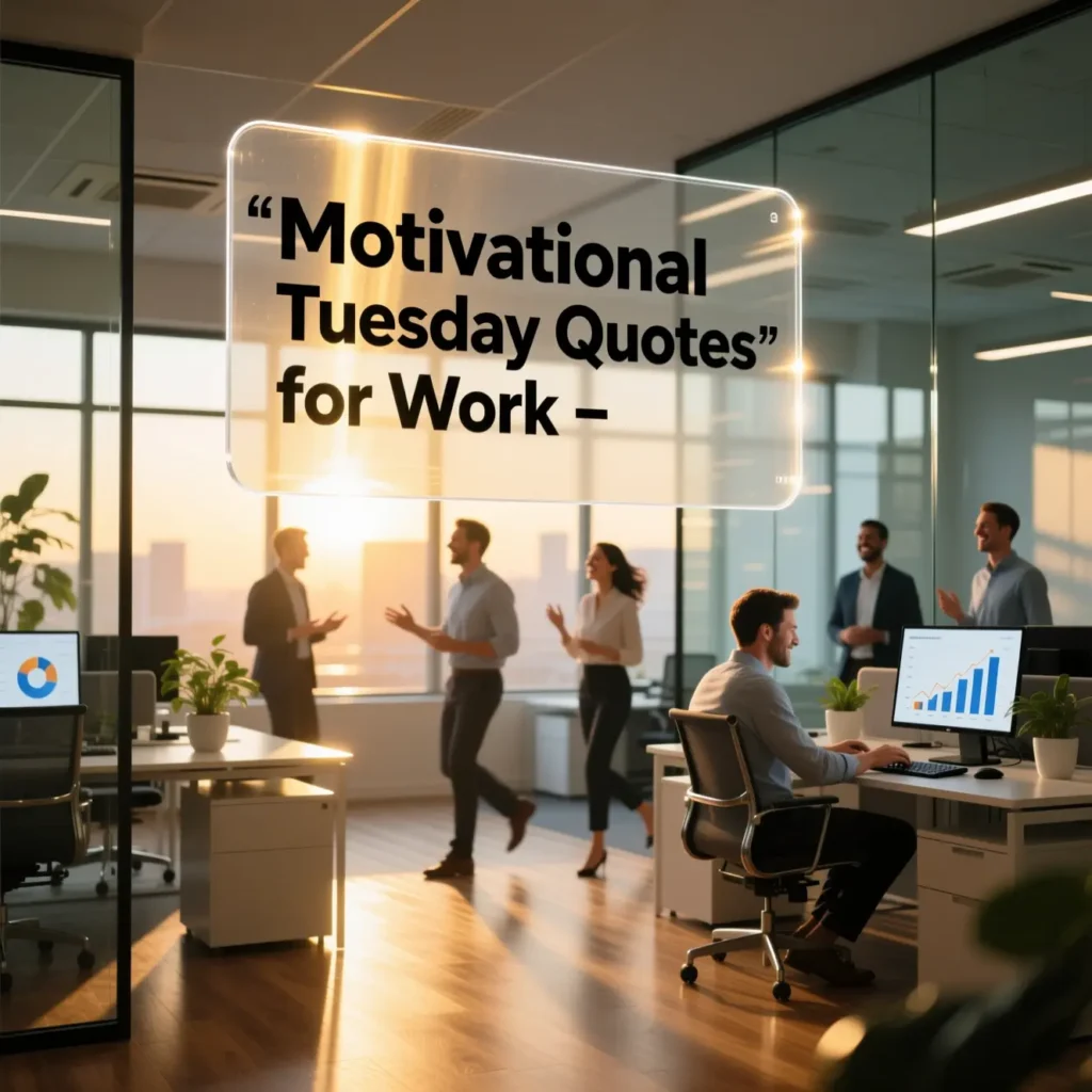 Motivational Tuesday Quotes for Work
