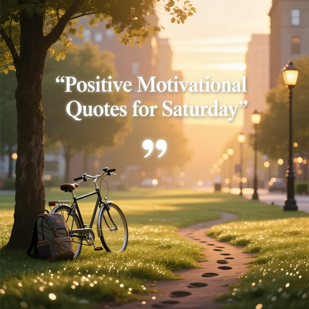  Positive Motivational Quotes for Saturday